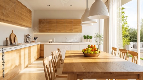 おしゃれで明るいキッチン