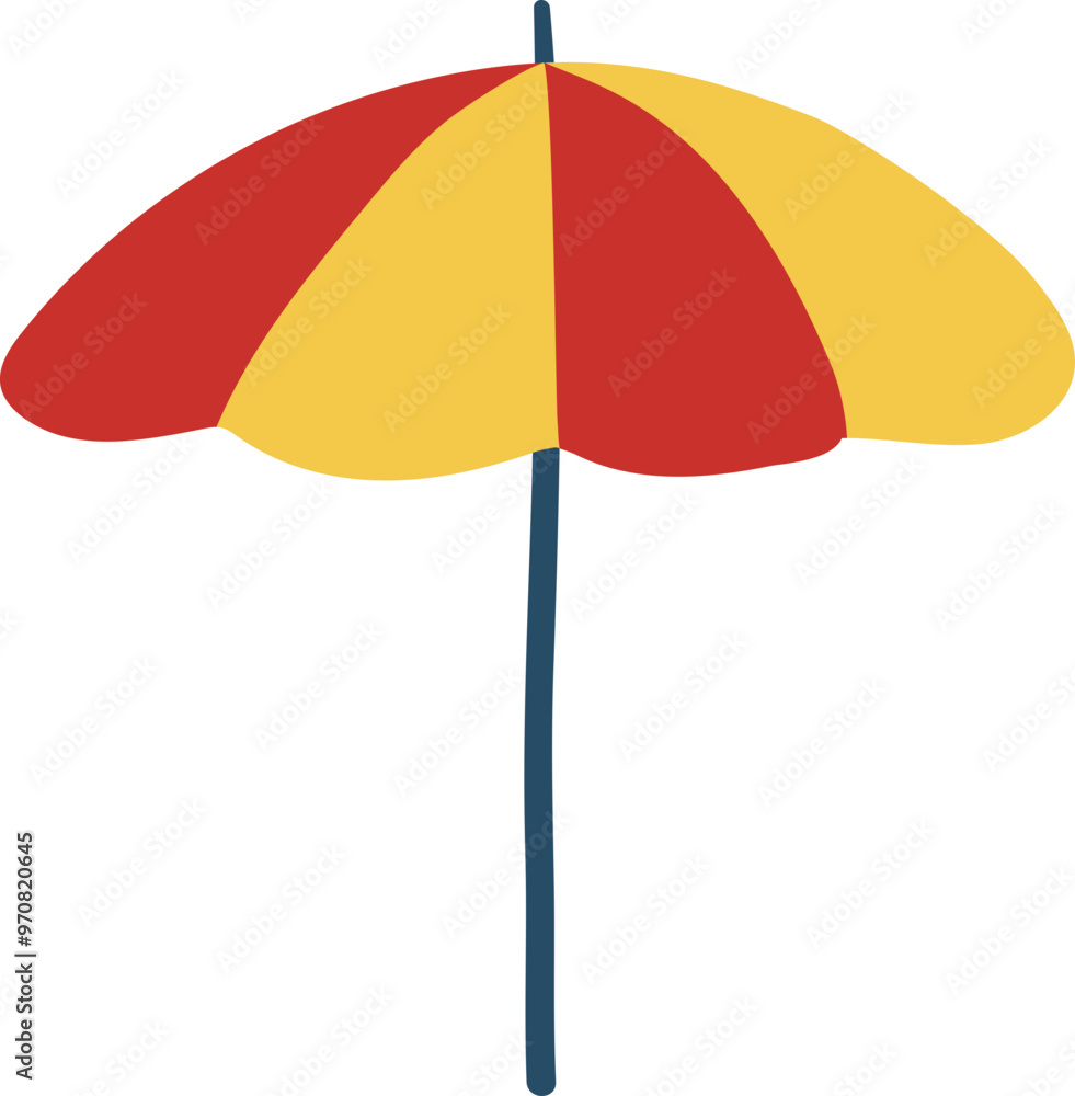 Umbrella Beach Flat Icon Umbrella Beach Flat Icon