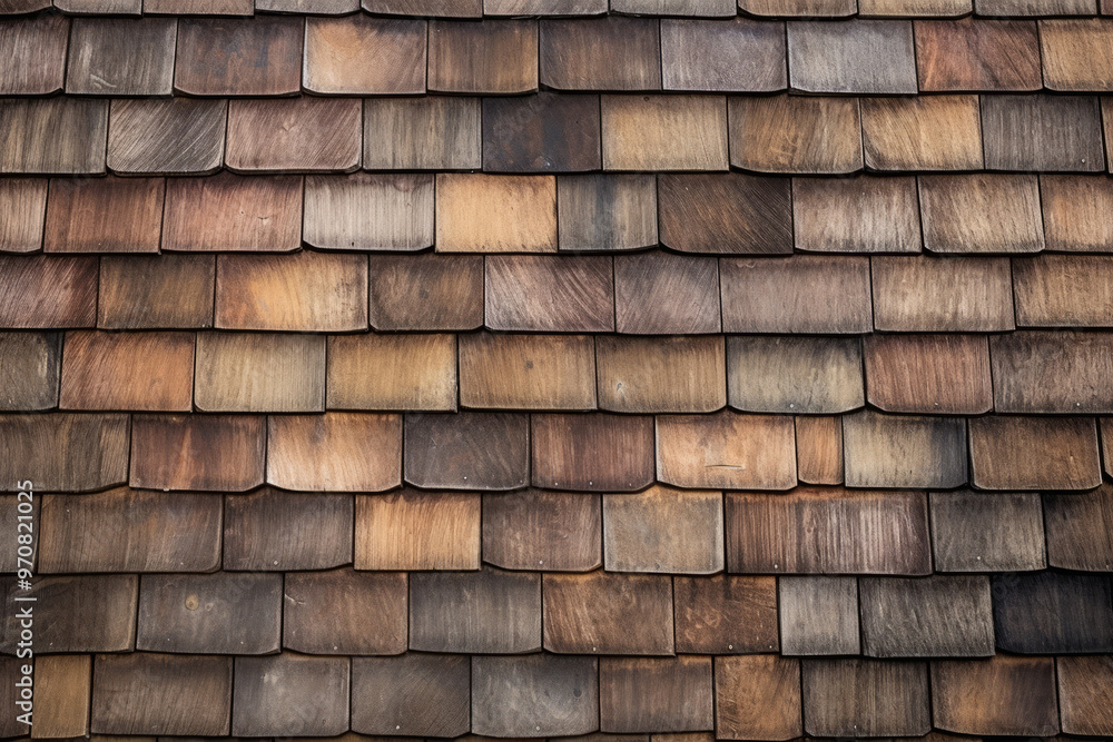 Processed collage of rustic barn roof shingles surface texture. Background for banner, backdrop Processed collage of rustic barn roof shingles surface texture. Background for banner, backdrop