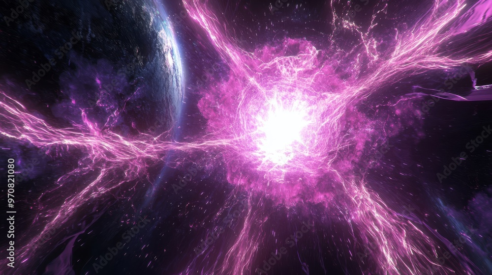 宇宙空間のブラックホール 宇宙空間のブラックホール