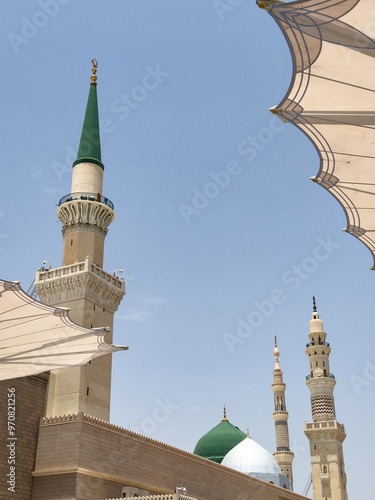 Prophet Muhammad Tomb Mosque Photo, Madinah Saudi Arabia photo