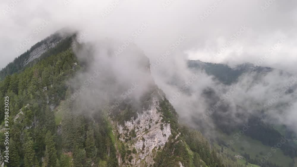 Fridlispitz mountain peak Swiss Alps Glarus region nature, Switzerland Fridlispitz mountain peak Swiss Alps Glarus region nature, Switzerland