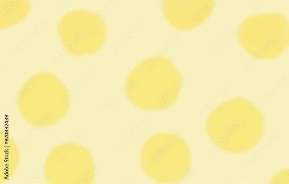 seemless pattren yellow background and polka dots symbols seemless pattren yellow background and polka dots symbols