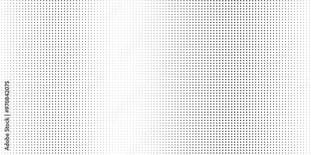 Halftone gradient. Dotted gradient, smooth dots spraying and halftones dot background seamless horizontal geometric pattern vector template set. modern Halftone gradient. Dotted gradient, smooth dots spraying and halftones dot background seamless horizontal geometric pattern vector template set. modern