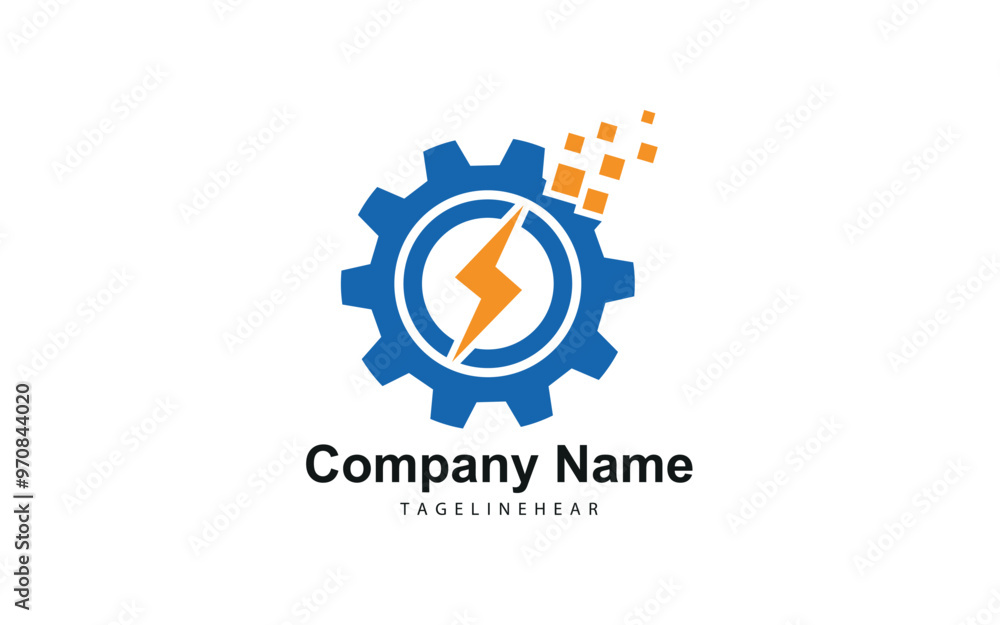 Energy logo design vector template Energy logo design vector template