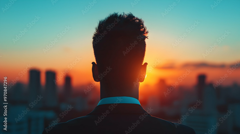 Unrecognizable Business Man Letting See Blurry Unrecognizable Business Man Letting See Blurry