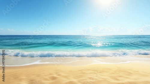 The Ocean and Beach Scene