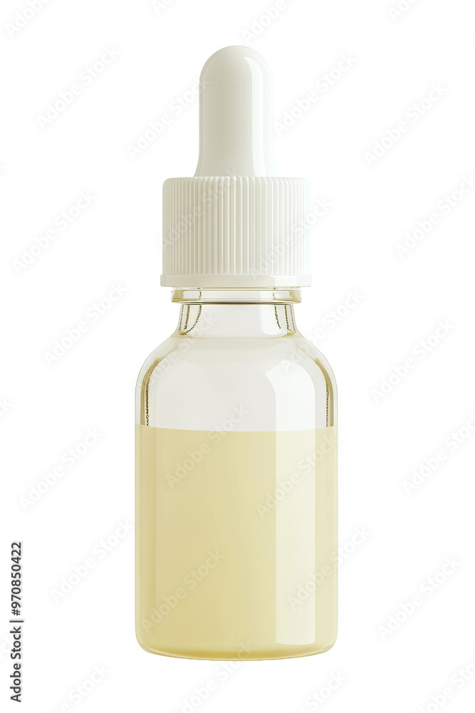 Glass bottle with dropper Glass bottle with dropper