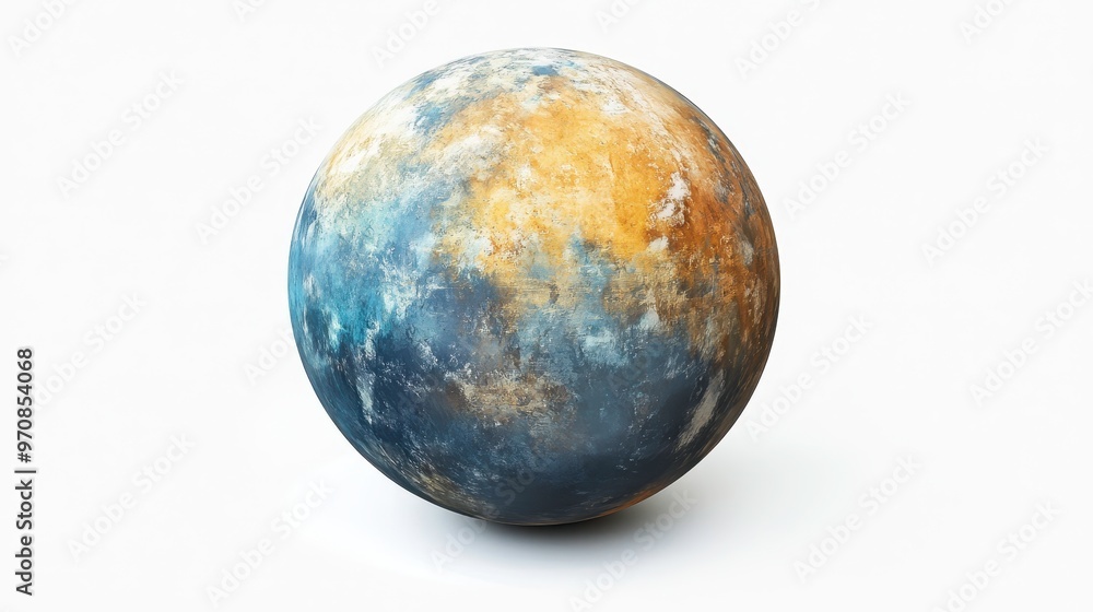 Gaia (ESA) clipart, element, 3D illustration, realistic, isolated on white background Gaia (ESA) clipart, element, 3D illustration, realistic, isolated on white background