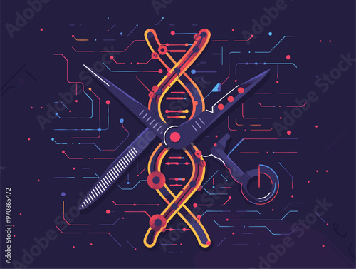 Gene Editing: Scissors Dance on the DNA Helix - Cutting and Pasting the Code of Life