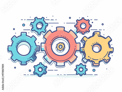 Gears of Teamwork: A Vision of Collaboration and Efficiency