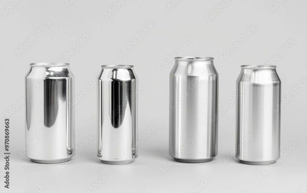 How does the minimalistic design of the silver cans symbolize simplicity and modernity in beverage branding How does the minimalistic design of the silver cans symbolize simplicity and modernity in beverage branding