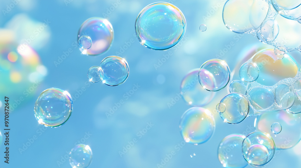 Ephemeral Springtime Delights: Shimmering soap bubbles float amongst a vibrant blue sky, capturing the fleeting beauty of spring. Ephemeral Springtime Delights: Shimmering soap bubbles float amongst a vibrant blue sky, capturing the fleeting beauty of spring.
