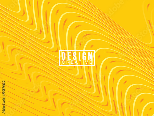 Premium background design with yellow luxury motif. Vector horizontal template, for digital lux business banner, contemporary formal invitation, luxury voucher, gift certificate, etc.