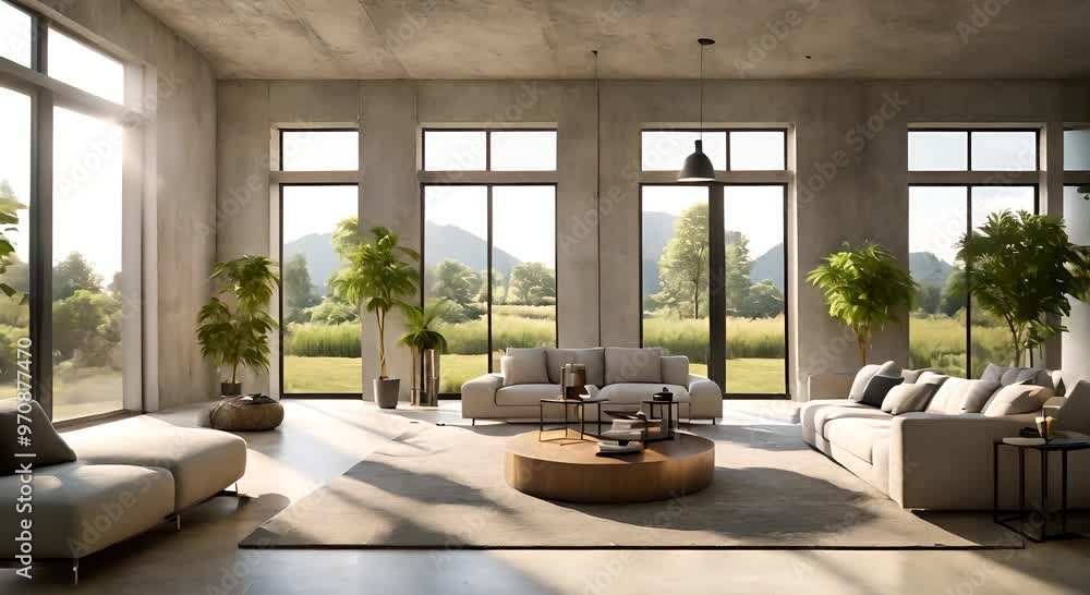 modern living room with fireplace modern living room with fireplace