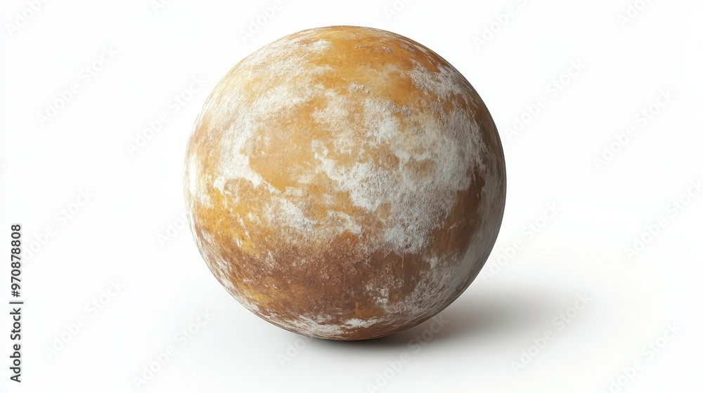 Gliese 581d (exoplanet) clipart, element, 3D illustration, realistic, isolated on white background Gliese 581d (exoplanet) clipart, element, 3D illustration, realistic, isolated on white background