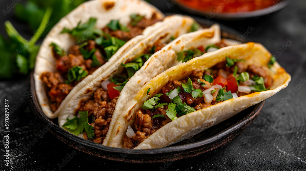 Mexican Food Tacos Studio Style Photography Mexican Food Tacos Studio Style Photography