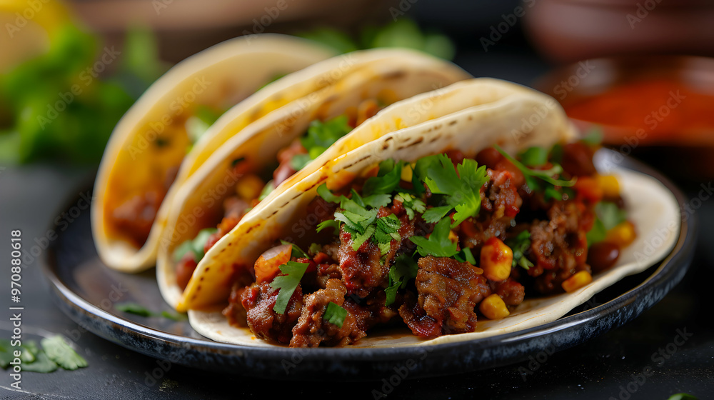 Mexican Food Tacos Studio Style Photography Mexican Food Tacos Studio Style Photography