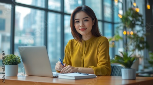 The Young Professional at Desk