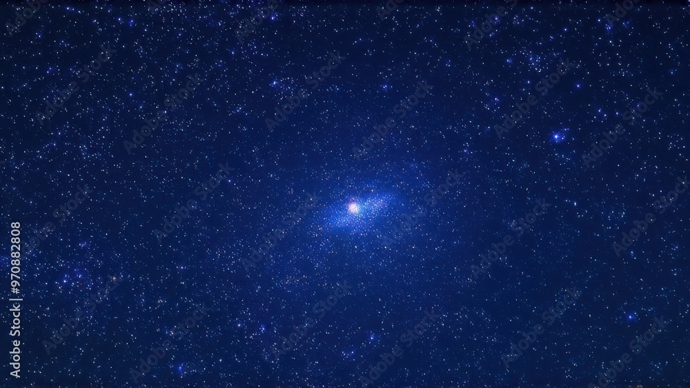 Obraz premium Night sky with stars in the galaxy