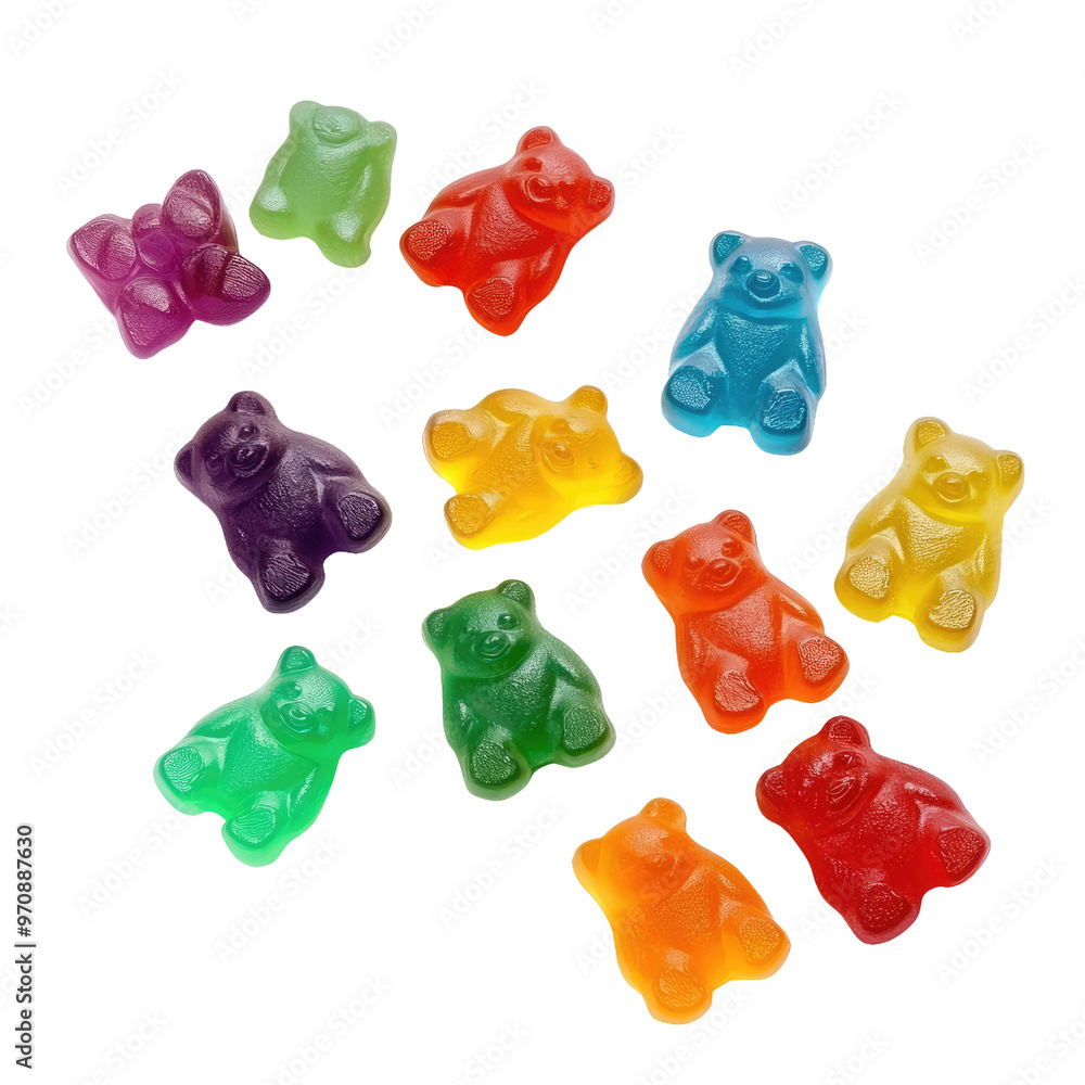 Rainbow gummy bears Rainbow gummy bears