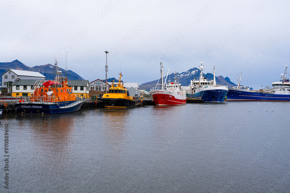Hafen in Höfn Hafen in Höfn