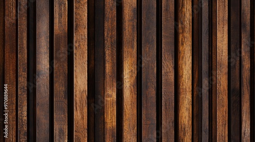 Close up of a dark wood panel wall.