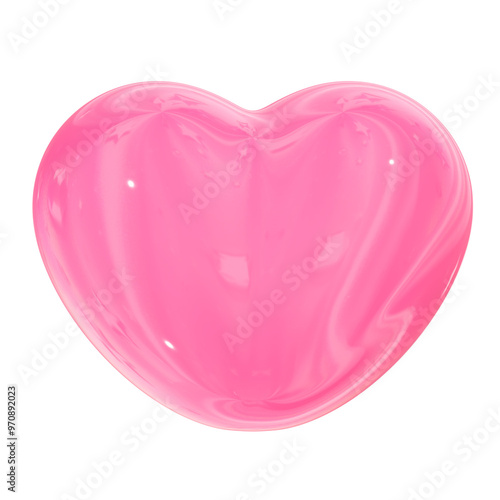 Wallpaper Mural Cute glossy 3D y2k Illustrations Torontodigital.ca