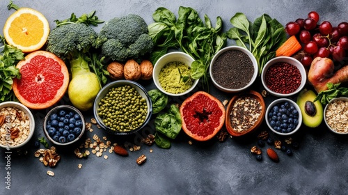 Unlock the power of nutrition for optimal health. Learn how a balanced diet rich in fruits, vegetables, whole grains, and lean proteins can enhance your well-being. photo