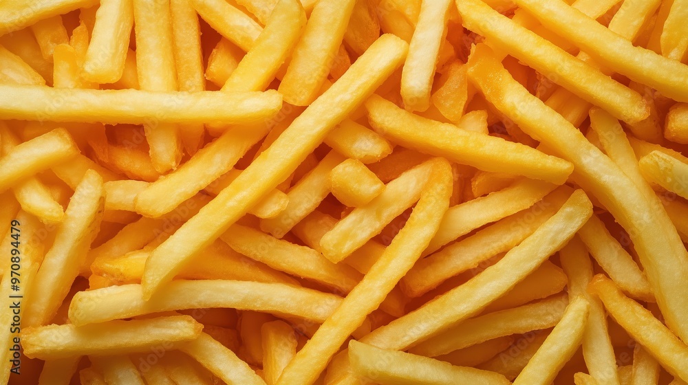 Close-up of delicious french fries - perfect for food photography and culinary design Close-up of delicious french fries - perfect for food photography and culinary design