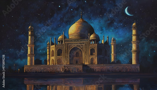 Wonders of the World: Taj Mahal in full glory