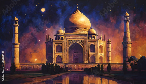 Wonders of the World: Taj Mahal in full glory