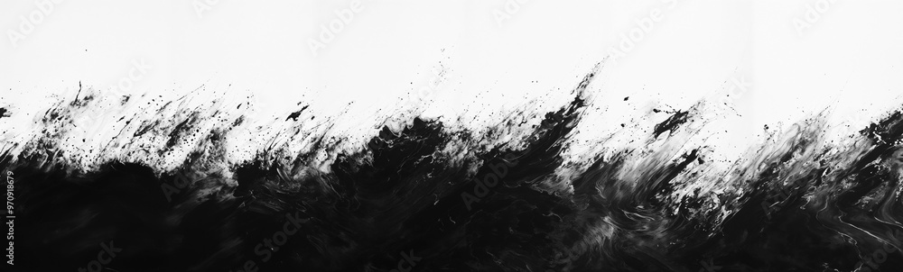 Wide and long grunge PNG brush stroke, hand-drawn black sticker with transparency, black paint, ink brush stroke, dirty design element for text box, frame, or background texture, Wide and long grunge PNG brush stroke, hand-drawn black sticker with transparency, black paint, ink brush stroke, dirty design element for text box, frame, or background texture,
