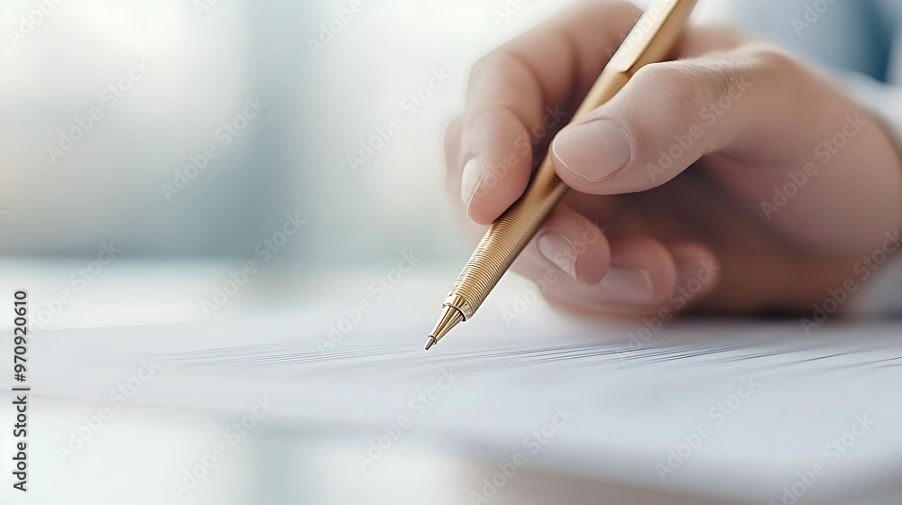 Signing the Deal Photorealistic Close-up of Financial Papers and Determined Professionals - Success-driven Team Finalizing Loan Contract with Attention to Detail Signing the Deal Photorealistic Close-up of Financial Papers and Determined Professionals - Success-driven Team Finalizing Loan Contract with Attention to Detail