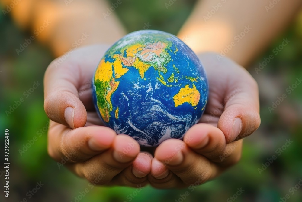 Geografía. Manos sosteniendo un globo terráqueo. Unión mundial en las manos. Concepto: todo esta en tus manos. Geografía. Manos sosteniendo un globo terráqueo. Unión mundial en las manos. Concepto: todo esta en tus manos.