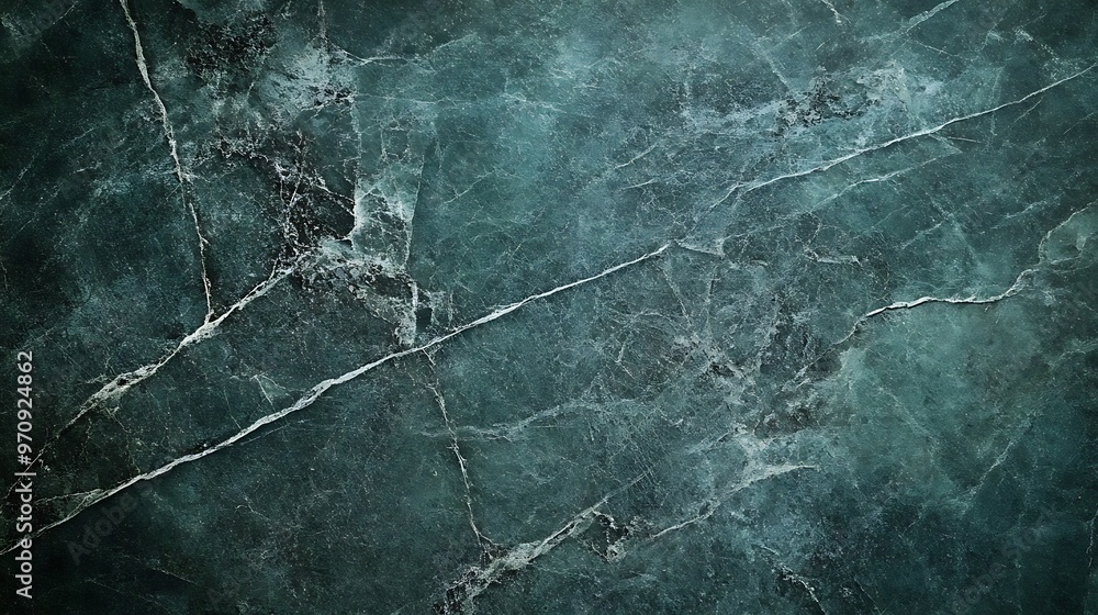 Fototapeta premium A smooth, polished jade stone background with a subtle texture and a large space for text 