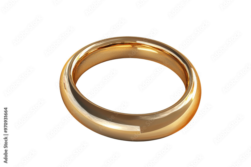 Elegant gold ring, shiny and smooth, perfect for jewelry collections or as a symbol of love and commitment. High-quality close-up image. Elegant gold ring, shiny and smooth, perfect for jewelry collections or as a symbol of love and commitment. High-quality close-up image.
