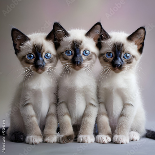 Siamese cats Brothers