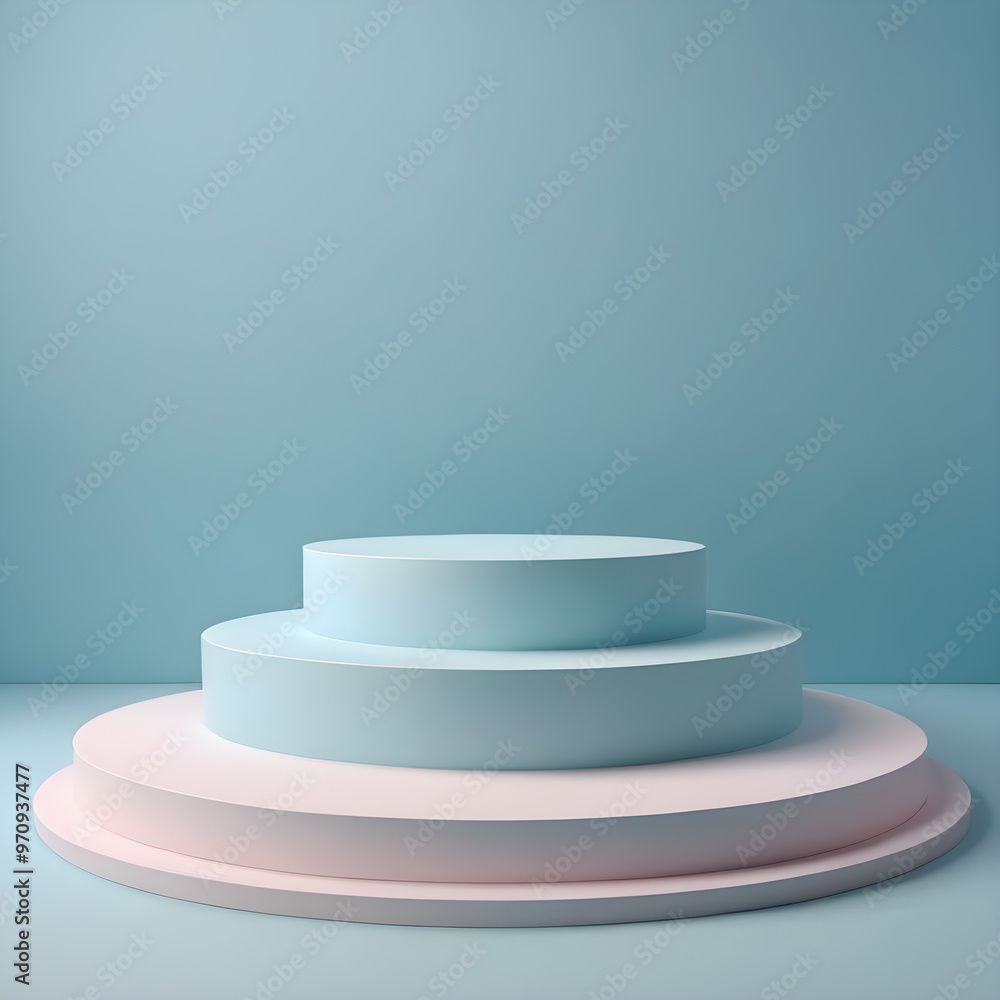Abstract minimal scene with geometrical forms Abstract minimal scene with geometrical forms