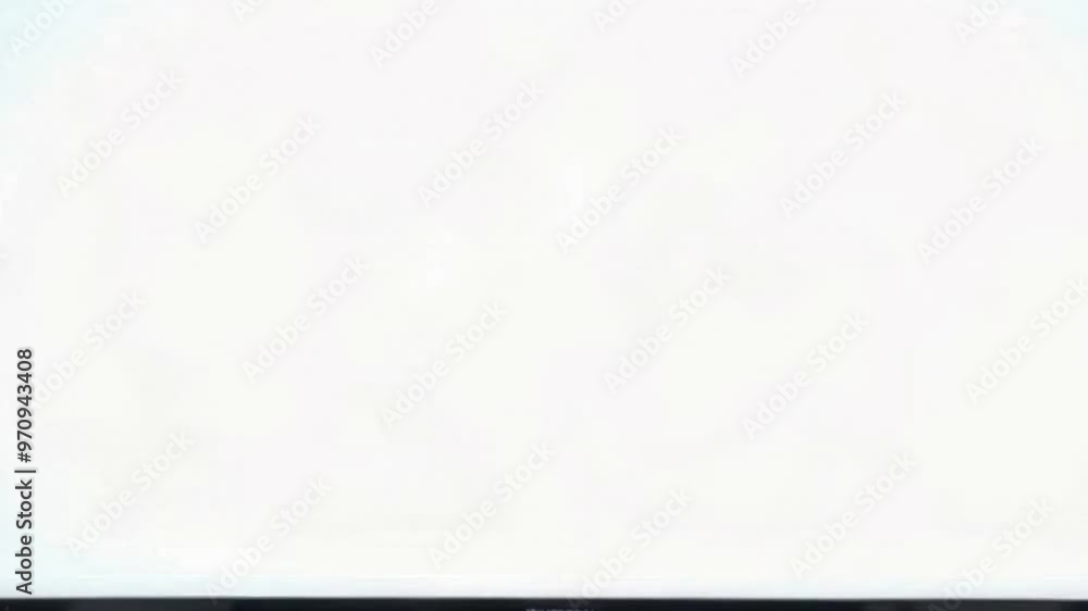 WHITE SCREEN - With TV animation - For various applications WHITE SCREEN - With TV animation - For various applications