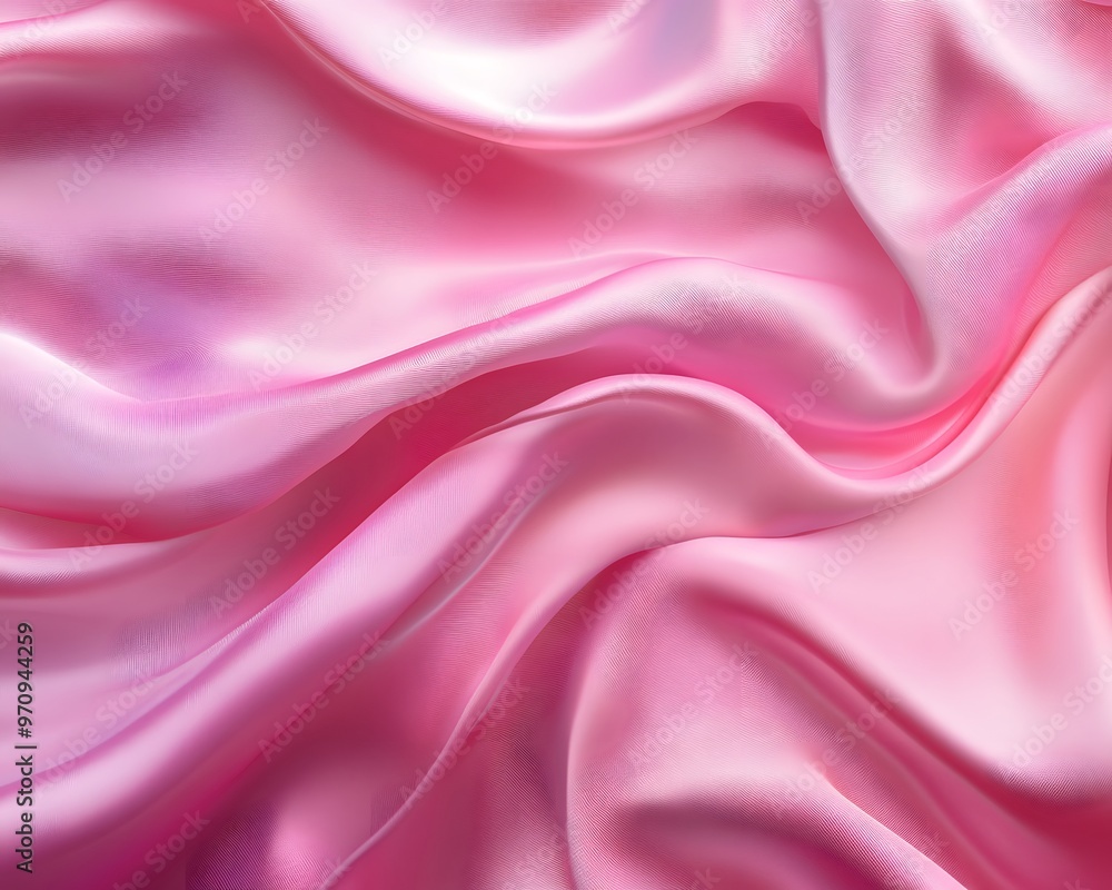 Obraz premium pink silk background