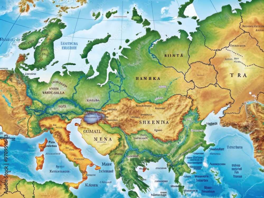 A detailed world map illustration highlights the Black Sea, surrounded by Eastern Europe and Western Asia, showcasing countries, cities, and geographical features in precise detail. A detailed world map illustration highlights the Black Sea, surrounded by Eastern Europe and Western Asia, showcasing countries, cities, and geographical features in precise detail.