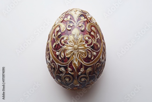 Elaborately Decorated Easter Egg