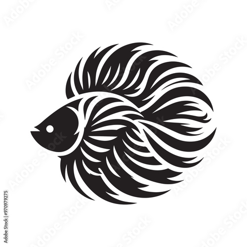 Creative Set Of A Fish Vector Design.