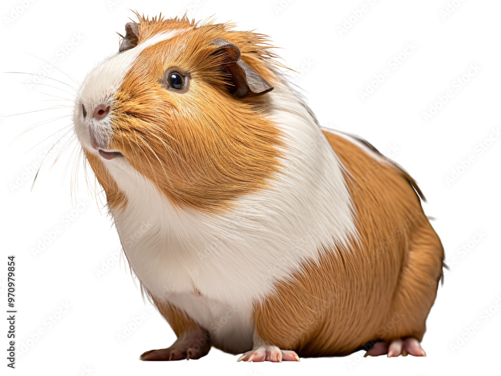 RealisticGuinea pig image on transparent background. Ai generated. RealisticGuinea pig image on transparent background. Ai generated.