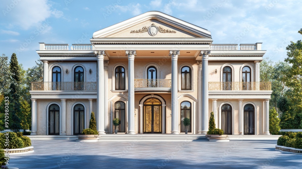 Fototapeta premium Luxury Mansion