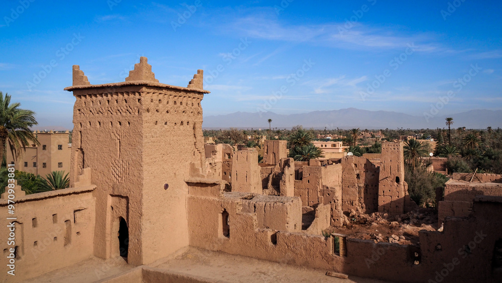 The architecture of Skoura in Morocco The architecture of Skoura in Morocco