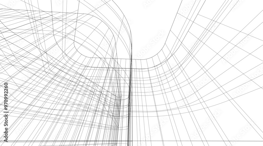 architecture building vector 3d rendering architecture building vector 3d rendering