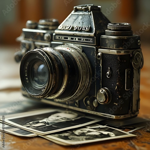 vintage photo camera