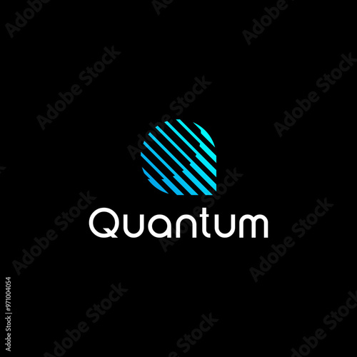 CREATIVE MODERN LOGO INITIAL Q ABSTRACT VECTOR ILLUSTRATION